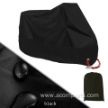 Windproof black motor cycles protection cover motorbike